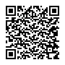 Código QR para número de telefone +12054718492