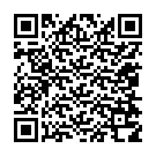 QR код за телефонен номер +12054718496