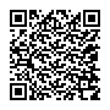 QR код за телефонен номер +12054718498