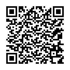 Código QR para número de teléfono +12054718501