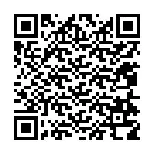 QR kód a telefonszámhoz +12054718502