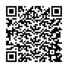 QR-Code für Telefonnummer +12054747290