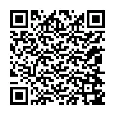 Kode QR untuk nomor Telepon +12054747291