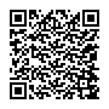 QR-код для номера телефона +12054747294