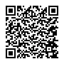 QR-code voor telefoonnummer +12054747742