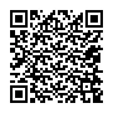 Codice QR per il numero di telefono +12054749437