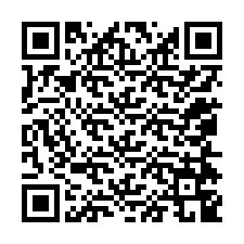 QR kód a telefonszámhoz +12054749438