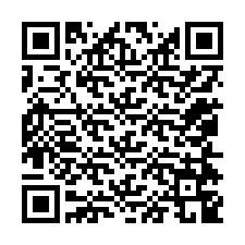 Código QR para número de telefone +12054749439