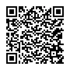 Kode QR untuk nomor Telepon +12054755529