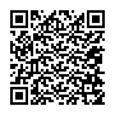 QR-Code für Telefonnummer +12054755533