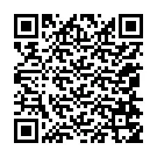 QR код за телефонен номер +12054755534