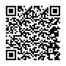 Kode QR untuk nomor Telepon +12054758593