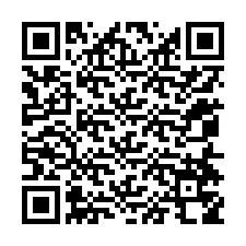 QR-code voor telefoonnummer +12054758600