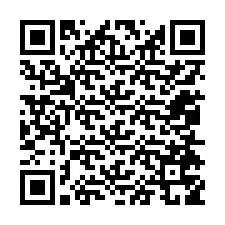 QR код за телефонен номер +12054759997