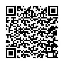 Codice QR per il numero di telefono +12054760829