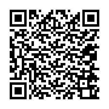 QR kód a telefonszámhoz +12054760833