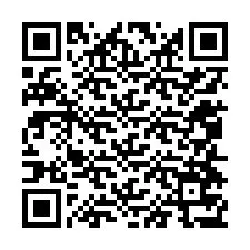 QR-код для номера телефона +12054777672