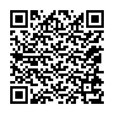 QR kód a telefonszámhoz +12054777869