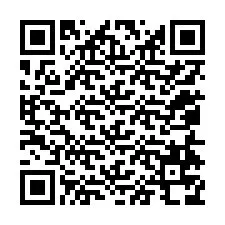 QR kód a telefonszámhoz +12054778508