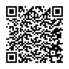 QR-code voor telefoonnummer +12054778716