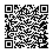 Código QR para número de teléfono +12054803429