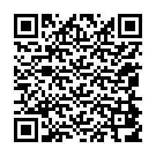 Código QR para número de teléfono +12054816024