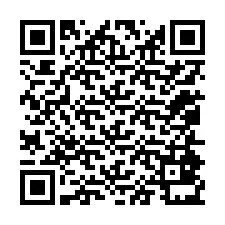 QR-code voor telefoonnummer +12054831869