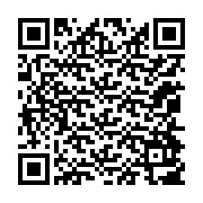 QR-код для номера телефона +12054907665