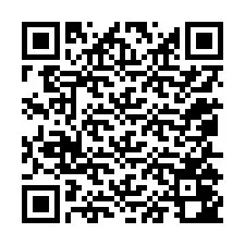 Código QR para número de teléfono +12055042768