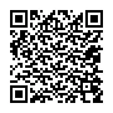 Código QR para número de teléfono +12055058227