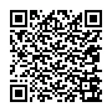 QR-koodi puhelinnumerolle +12055063802