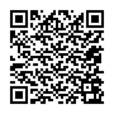 QR-koodi puhelinnumerolle +12055063957