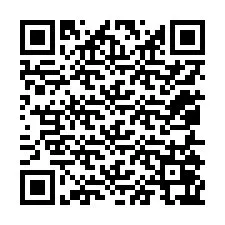 Código QR para número de teléfono +12055067209