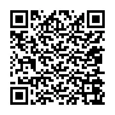 Código QR para número de teléfono +12055067886