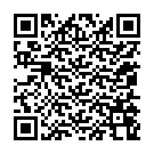 Código QR para número de telefone +12055068544