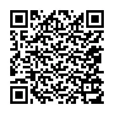 QR Code สำหรับหมายเลขโทรศัพท์ +12055117976