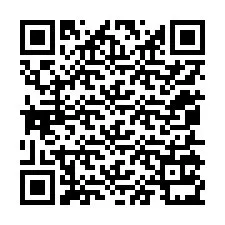 Código QR para número de teléfono +12055131844