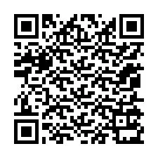 Código QR para número de telefone +12055131845