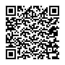 QR-koodi puhelinnumerolle +12055136507