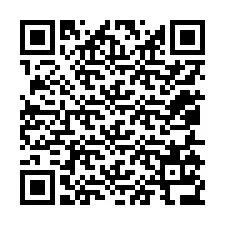 QR-Code für Telefonnummer +12055136509