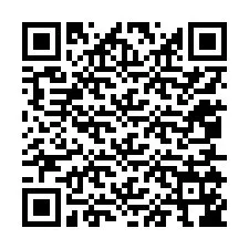 Código QR para número de telefone +12055146482