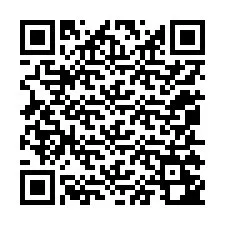 Código QR para número de teléfono +12055242474