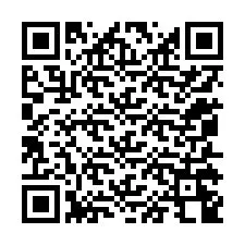 Código QR para número de teléfono +12055248854