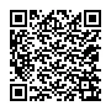 QR-code voor telefoonnummer +12055263629