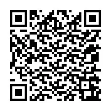 Código QR para número de teléfono +12055263840