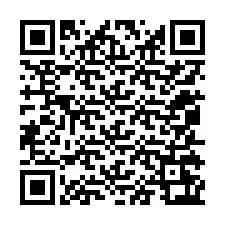 QR-koodi puhelinnumerolle +12055263874