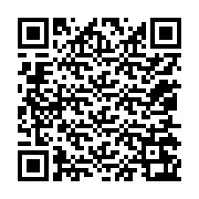 Código QR para número de telefone +12055263889