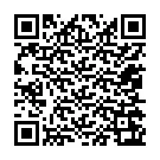 QR код за телефонен номер +12055263897