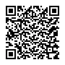 Código QR para número de telefone +12055318051