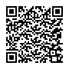 QR Code สำหรับหมายเลขโทรศัพท์ +12055360124